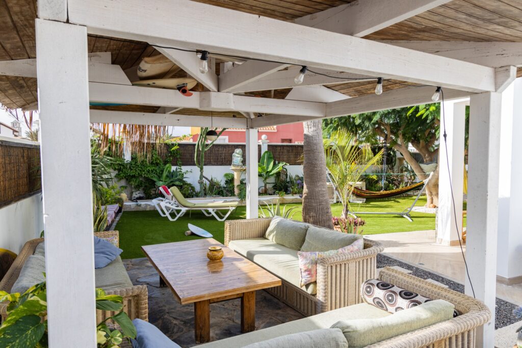 La Cometa — Bbq area and garden