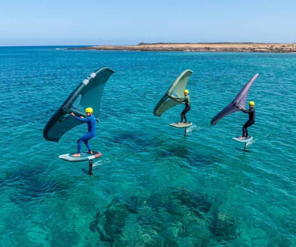 Intermediate wingfoil lesson in Fuerteventura